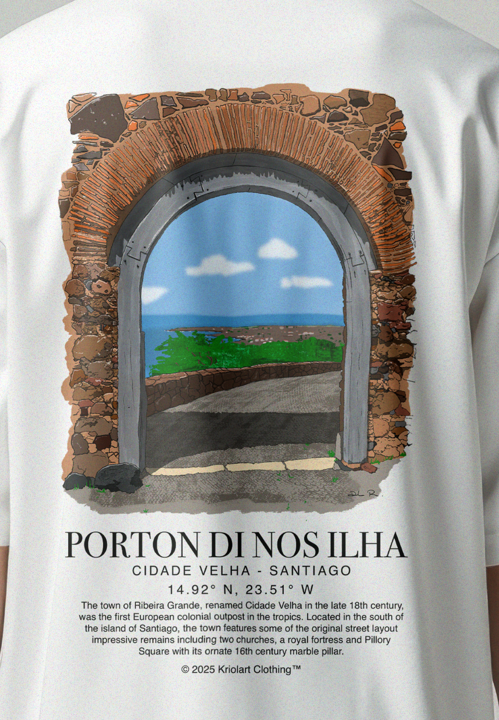 T-shirt Porton di nos Ilha