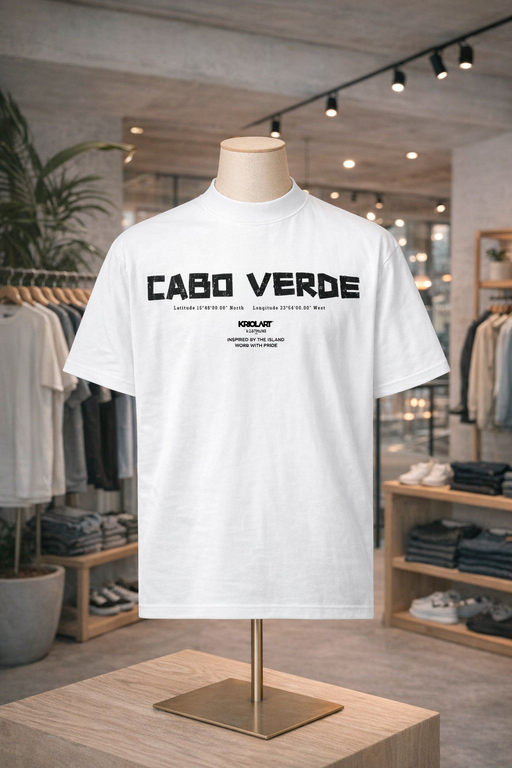 T-shirt Latitude Oversize