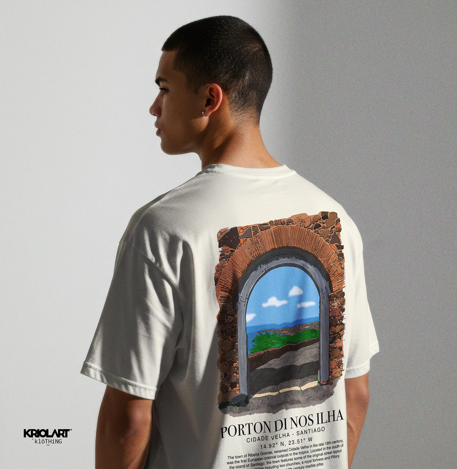 T-shirt Porton di nos Ilha