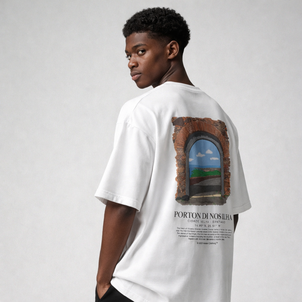 T-shirt Porton di nos Ilha