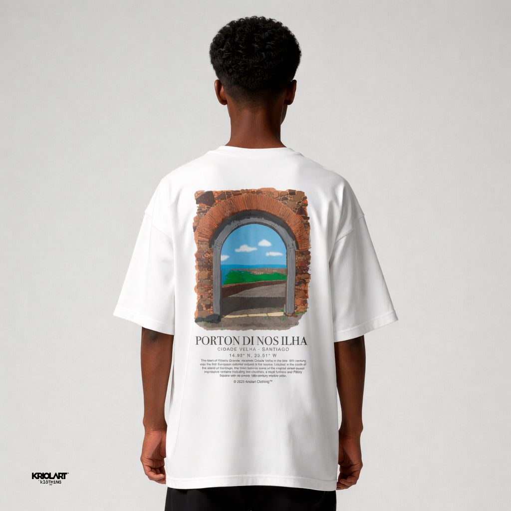 T-shirt Porton di nos Ilha