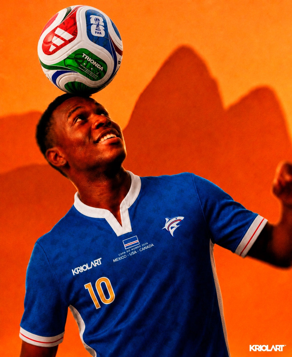 Camisa Tubarão Azul - Mundial 2026