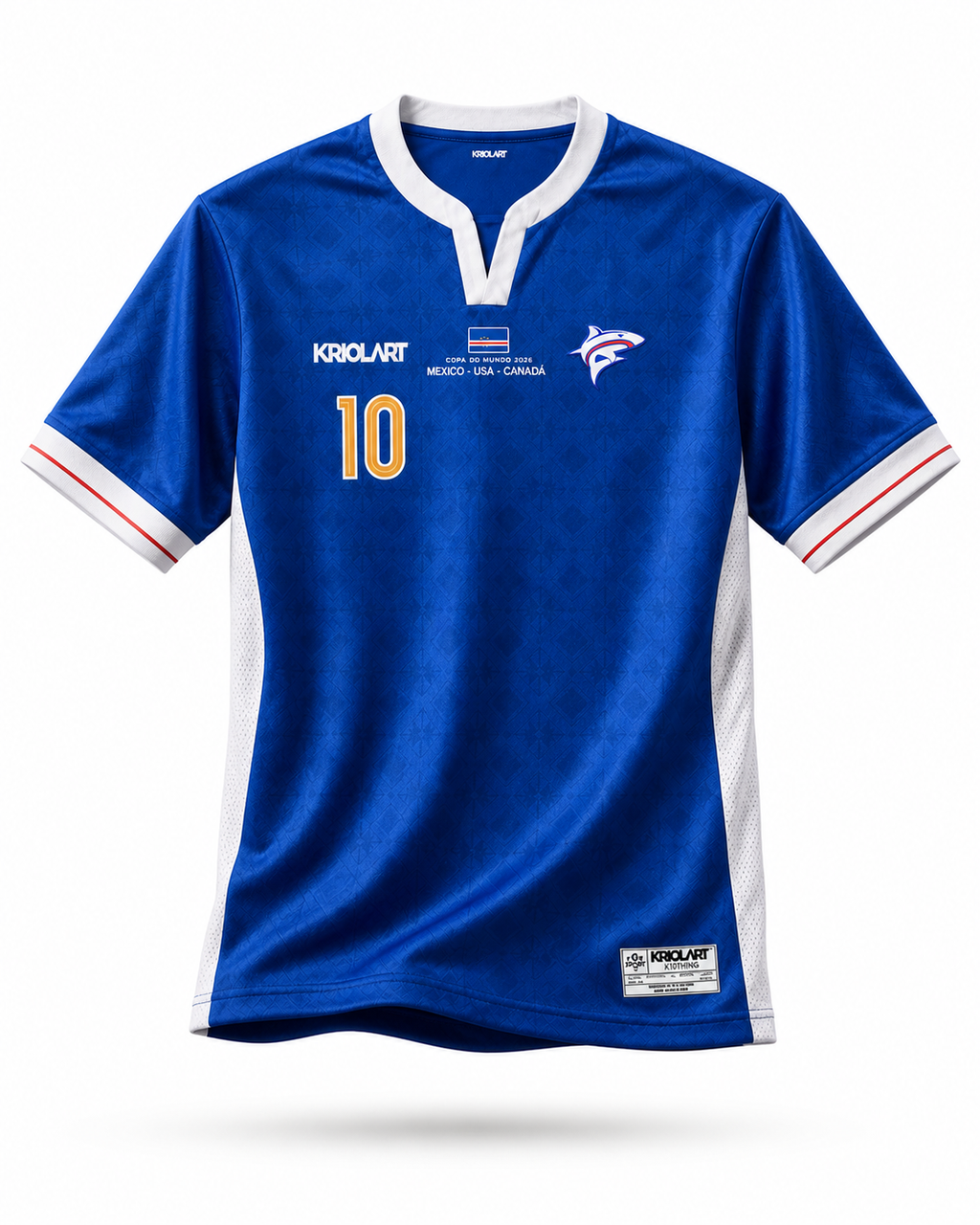 Camisa Tubarão Azul - Mundial 2026