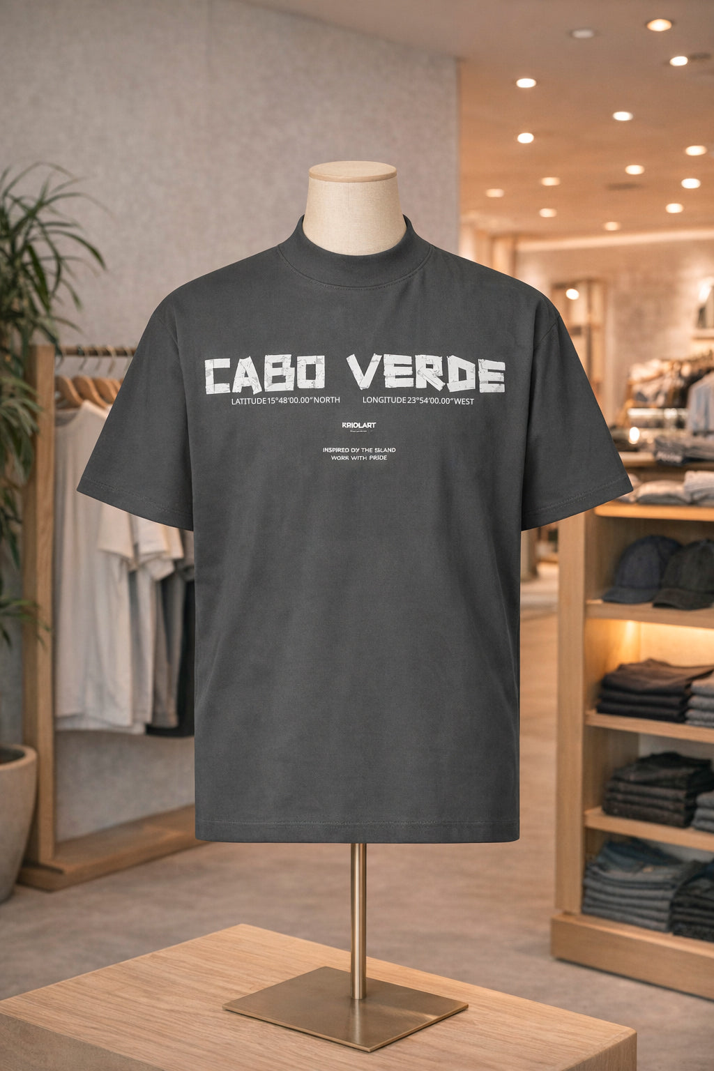 T-shirt Latitude Oversize